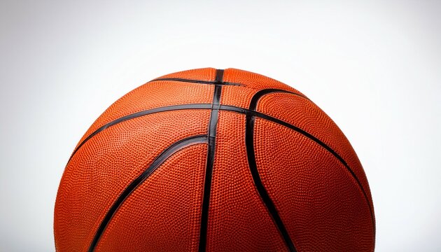 bascketball on white background