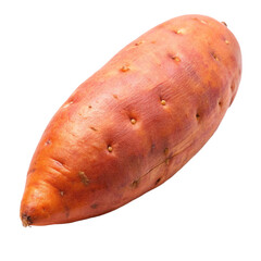 potato isolated on white