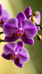 Obraz premium purple orchid flower