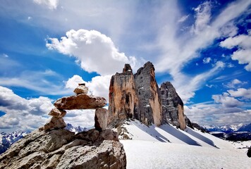 Dolomiten die Drei Zinnen
