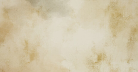 Abstract watercolor art background template. Khaki and beige brown watercolor backdrop empty space for text, banner, presentation or product display graphic design