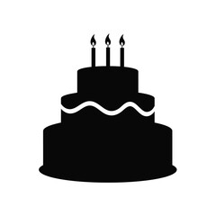 vector birthday cake