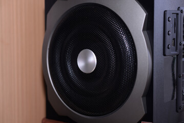 Computer speaker with USB connections and other auxiliary ports