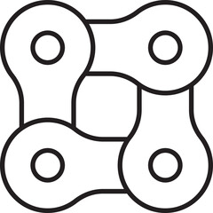 Relaxed person reading a book line icon