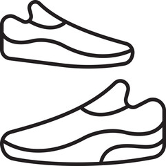 Open book illustration in simple design line icon