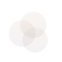 Abstract overlapping circles diagram art