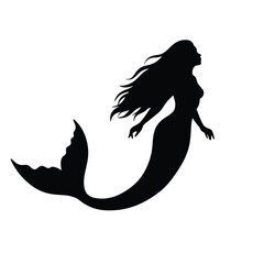 silhouette of a girl