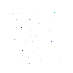 Seamless pattern with colourful dots