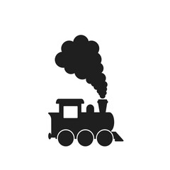 steam locomotive vector illustration © dipu