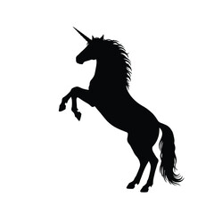 horse silhouette vector