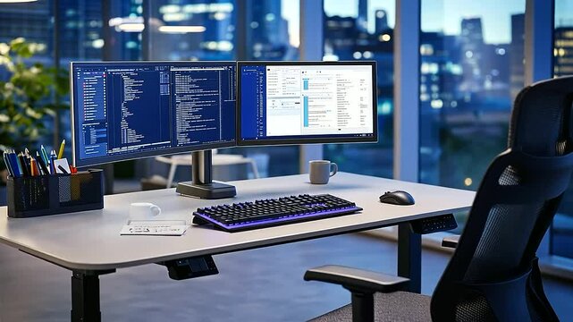 Sleek modern keyboard designed for efficient digital productivity.