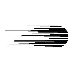 vector illustration of a black pencil