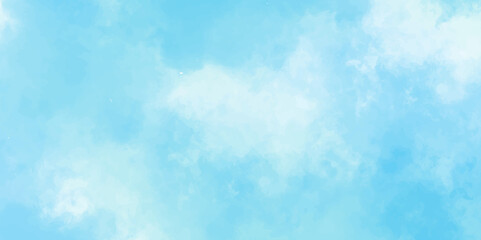Abstract cloudy sky background. Abstract colorful watercolor background. Vintage style. Hand painted texture. creative blur, smoky background. Soft clouds in the sky. beautiful and colorful watercolor