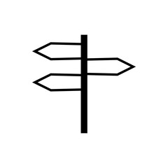 Navigation icon vector. Trip illustration sign. Location symbol. Pin logo.