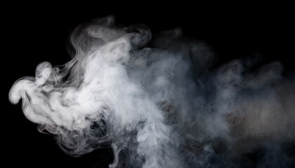 fog or smoke isolated transparent special effect