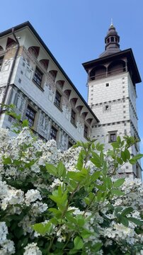 Stara Ves nad Ondrejnici, Czech Republic, Renaissance chateau with sgraffito decoration, Moravian Silesian Region, visit Czech Republic, chateau castle garden