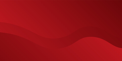 Wave red abstract background with dynamic shapes composition simple
