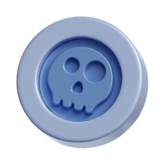 3d coin game asset icon