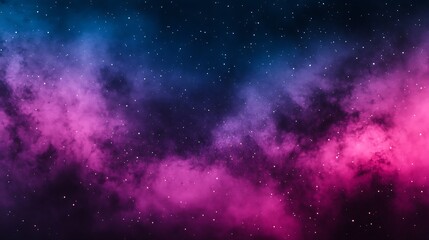 Obraz premium Cosmic Space Nebula Background Illustration
