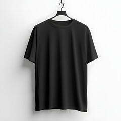 black t-shirt