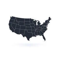map of usa