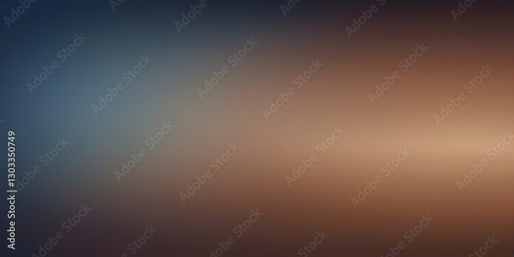 Poster gradient abstract background: a seamless gradient transitioning smoothly from blue to brown, with a 
