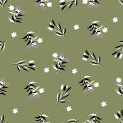 cute flower pattern image for fabric textile or wall decoration