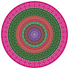 Signs and symbols. Circle pattern lotus or flower mandala art design. colorful, vintage, tradition, classic, dco, cycle, islamic, arabic, embroidery, bandana, Indian motifs, traditional, Turkish.