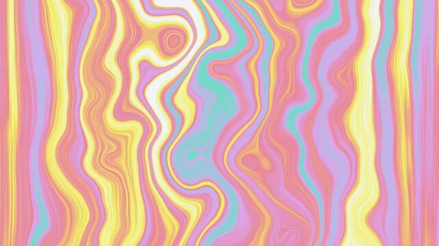 abstract pastel liquid marble fractal loop motion background