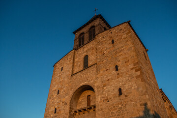 Fototapeta premium Une église dans un petit village en France