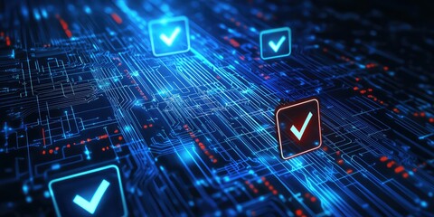 Virus scan showing safe results with multiple checkmarks.