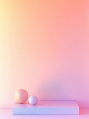 Vibrant Pink and Purple Sphere Graphic for Creative Projects