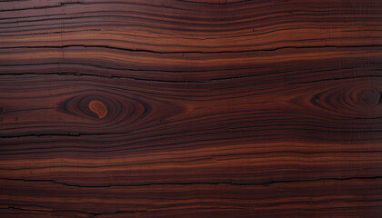 Obraz premium Close Up View Of Dark Brown Wooden Texture