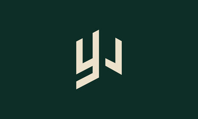 YW monogram logo design 
