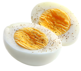 PNG Two boiled eggs white food breakfast.