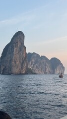 Beautiful island in the ocean near Thailand
