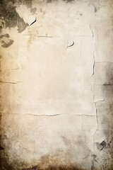A high-resolution close-up of a textured vintage canvas with aged and cracked white paint