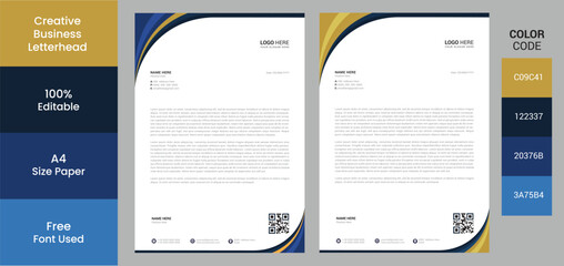 Letterhead templete
