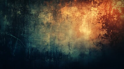 Fototapeta premium A grainy, textured photo with lots of noise. 