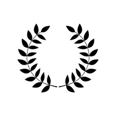 Wreath. Wreaths icons. Vector design elements.