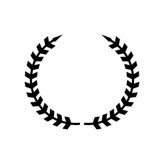 Wreath. Wreaths icons. Vector design elements.