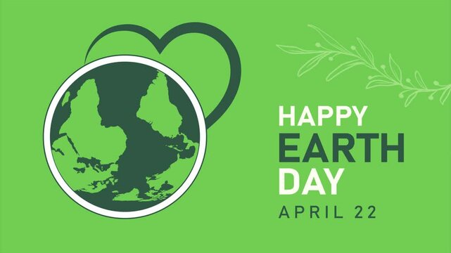 Happy Earth Day 22nd April Celebrates Our Planet