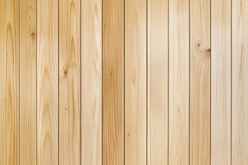Fototapeta premium Elegant light wood paneling with natural grain and texture for a warm and inviting design atmosphere