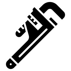 Pipe Wrench Icon