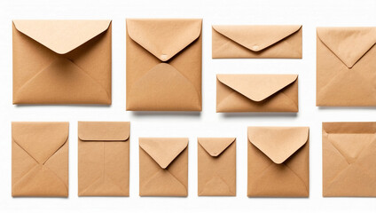 Stylish Square Craft Paper Envelopes Perfect for Customization and Personal Touches