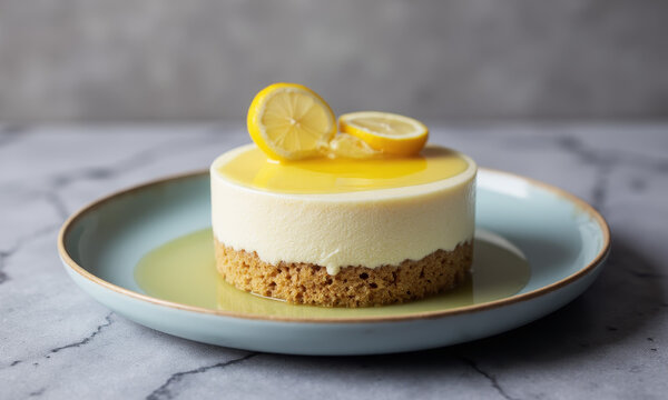 Lemon Charlotte Mousse