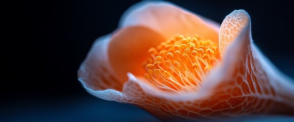 Close-up of a flower's intricate detail