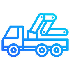 Concrete Pump Icon