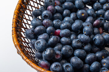 Blueberry antioxidant organic superfood forest berry