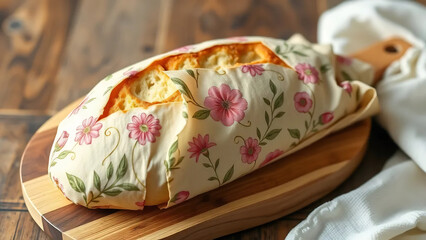 Eco-Friendly Beeswax Wrap Mockup for Sustainable Kitchens